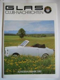 GLAS-Clubnachrichten-Sonderheft Jahrgang 1987  