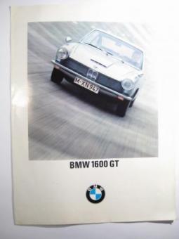 Prospekt BMW 1600 GT  