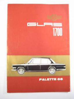 Farbpalette 1700 Limousine - 1966  