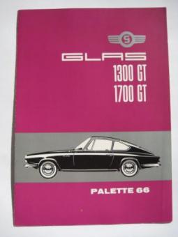 Farbpalette 1300/1700 GT - 1966  